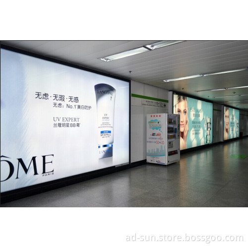 Metro/Bus Station Advertising Product Light Box
